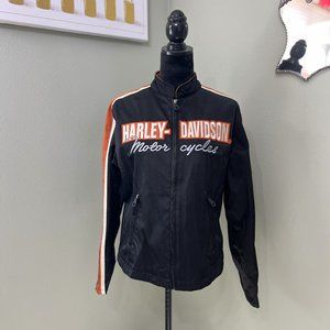 Rare Harley Davidson Womens Jacket Size Large